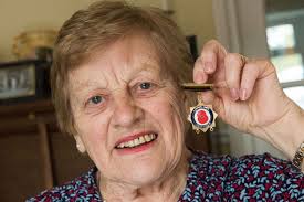 Volunteer receives award in recognition of 30 years of support for Royal  British Legion branch in Sudbury