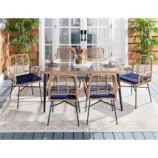 Shop for well designed furniture at low prices online and at your local ikea store. Dunbar 7 Piece Outdoor Dining Set In 2021 Patio Furniture Deals Patio Dining Set Outdoor Dining