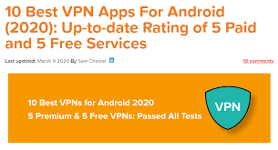 Best Vpn Apps For Android 5 Paid 5 Free Services 2020 Vpn 3 Month Browse The Internet Through Vpn Vpn Vpnnetwork Best Vpn Android Android Apps