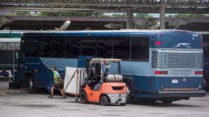 It merged with greyhound usa in 1935 and split after greyhound canada was sold in 1987. Greyhound Canada To Cut All Routes End Operations Ctv News