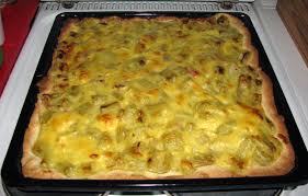 Den quark in den noch warmen pudding einrühren. Rhabarberkuchen Blech Mit Vanillecreme Klein Multimediadesign Blog