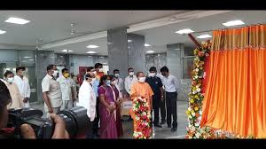 Noida Cm Yogi Inaugurates 400 Bed Covid Hospital In Sector 39 Youtube