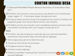 Untuk bisa mendorong masyarakat desa melakukan inovasi seperti program pemanfaatan aliran. Problematika Di Pedesaan Dan Ragam Inovasi Di Pedesaan Ppt Download