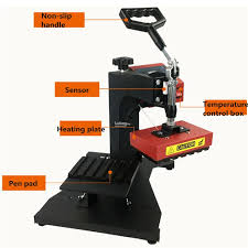 On smaller plastic products flat. 220v 110v Digital Pen Heat Press Machine For Ball Point Transfer Print Biashara Kenya