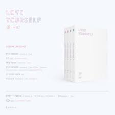 There's no faking, no minimizing flaws to. Bts Love Yourself Her Buy From 31 On Joom E Commerce Platform