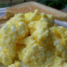 How long does it take to microwave an egg? Fluffy Microwave Scrambled Eggs Recipe Allrecipes