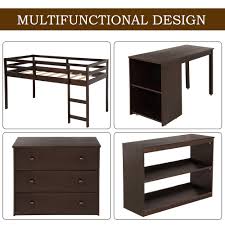 We did not find results for: Twin Size Espresso Kids Low Study Loft Bed With Cabinet And Rolling Portable Desk For Kids And Teenagers Kids Furniture Home Kitchen Florent Dejardin Fr