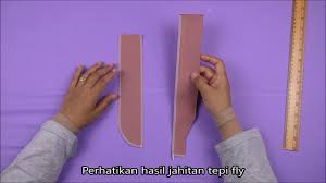 Gambar asal ini adalah milik chekgu jefrry ibrahim (fb). Seluar Baju Melayu 6 Jahit Fly 1 Youtube