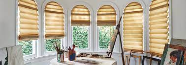 Front operation placces the shade fabric closer to the window. 6 Design Ideas For Arched Window Treatments