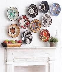 The African Home Goods African Home Decor Baskets On Wall African Baskets