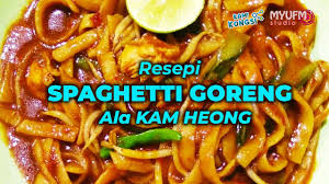 Tumis bahan tumis layu dan wangi. Resepi Spaghetti Goreng Ala Kampung Resepi Merory Sedap Betul