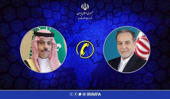 وزارت امور خارجه جمهوری اسلامی ایران- گفتگوی تلفنی وزرای امور خارجه ایران و  عربستان سعودی