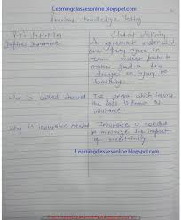 Detailed Lesson Plan Of Commerce For B Ed On Insurance In 2020 Lesson How To Plan Business Studies