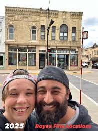 Movie-Grumpy Old Men, 1993, the houses of feuding neighbors Max and John-  Hyacinth Avenue East in St Paul Minnesota