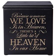 Cremation Urn For Human Ashes Keepsake Box For Pet Ashes Because Someone We Love Is In Heaven Memorial Keepsake Box Pet Cremation Urns Cremation Urns