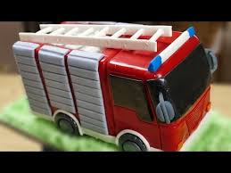 Ich habe meinen eckigen backrahmen verwendet (größe: Feuerwehr Torte I Motivtorte I Fondanttorte I How To Make A Fire Truck Cake Youtube