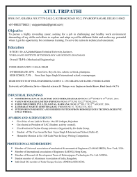 Career objective for mechanical engineer fresher. What Is The Best Resume For Mechanical Engineer Fresher Quora