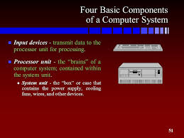By definition, components of a computer system are the primary elements which make the functioning of an electronic device smooth and faster. Chapter 1 Introduction To Computers And Information Processing Ppt Download
