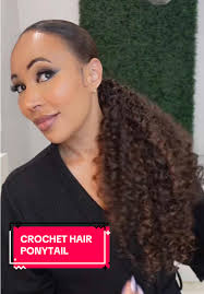 How to Do Crochet Ponytails in African American Girls