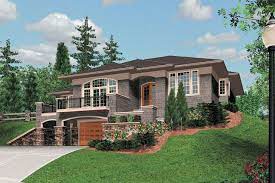 House Plan 2559 00123 Northwest Plan 2 542 Square Feet 3 Bedrooms 2 5 Bathrooms Sloping Lot House Plan Contemporary House Plans Prairie Style Houses