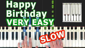 Simply follow the colored bars and you'll be playing happy birthday instantly! Happy Birthday To You Easy Slow Piano Tutorial How To Play Synthesia Youtube