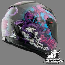 Black And Purple Motorcycle Helmet Pin On Street Bikes Gear Atvs