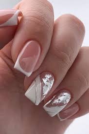 Nails art summer short 33 best ideas. 30 Pinterest Nails Wedding Ideas You Will Like Wedding Forward Pinterest Nail Ideas French Tip Nails Perfect Nails
