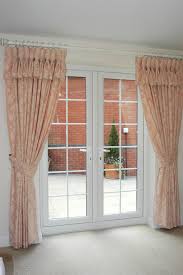 Rose home fashion synchkg096356 rhf voile french door. Curtains For Double Glazed Doors Door Curtains Designs French Doors Interior French Door Window Treatments