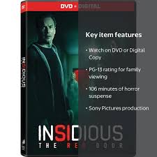 Sony, DVD + Digital Copy, Insidious The Red Door, PG-13 Horror - Walmart.com