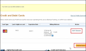 You can remove a debit or credit card from paypal if it's expired, you've received a replacement card, or you simply don't want the card on your account anymore. Credit Card Removal The Ebay Community
