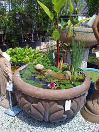 20 Charming And Cheap Mini Water Garden Ideas For Your Home And Garden Indoor Water Garden Small Water Gardens Container Water Gardens