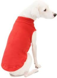 Gooby Stretch Fleece Pull Over Cold Weather Dog Vest Black Small Xx Large Red 72108 Red 2xl