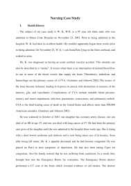 You can use a case study to help you see how these intricacies might affect decisions. 12 Nursing Case Study Templates Examples Pdf Examples