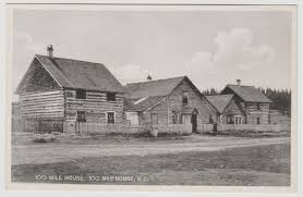 Things to do in 100 mile house, british columbia: 100 Mile House Bc Original Roadhouse At 100 Mile House Which Burned Down In 1937 Printed In Germany This Card Pre 100 Mile House British Columbia History