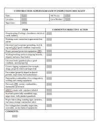 Mark off each item on your checklist with a. 10 Daily Safety Inspection Checklist And Form Templates In Pdf Xls Doc Free Premium Templates