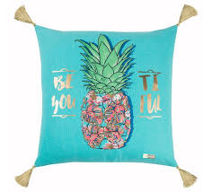 This brand features innovative gift ideas from drinkware and tableware to exciting totes and car coasters. Simply Southern Pineapple Pillow Furniture Lighting Decor