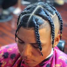 Braids with fade braids for boys braids wig braids for short hair guys braided hair man bun. Best 14 Braids Hairstyles Haircuts For Men S 2019