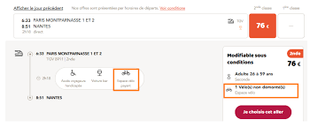 Réservez votre ticket de train thalys, eurostar, sncf, ice, tgv, deutsche bahn, ns hispeed et sncb au meilleur prix. Transport De Votre Velo Oui Sncf