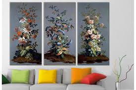 See more of oil paintings & yağlıboya tablolar & art on facebook. Srfl123b Yagli Boya Gorunumlu Cicekler Dekoratif Kanvas Tablo Seti 3 Adet 50x100 Cm Birinci Sinif Malzeme Kusursuz Iscilik