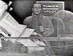 Photo of journalist john cameron swayze on the set of the camel news caravan, an early network news program on nbc. John Cameron Swayze Tv News The Pop History Dig