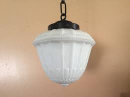 Antique Vintage Victorian Acorn Pendant Light 1930s Art Deco Pendant Light Acorn Pendant Antique Lighting
