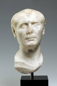 Portretkop van Gaius Julius Caesar
