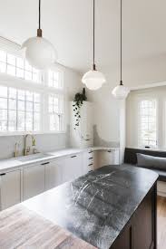 The standard height of the ceiling on the second floor has also changed to 8 or 9 feet tall. Photo 1 Of 1388 In Kitchen Ceiling Photos From Before After A Thoughtful Kitchen Remodel Balances Flourish And Function In A Portland Victorian Dwell