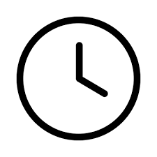Free Download Scalable Clock Line Icon Available Royalty Free For Commercial Use In Png Transparent Background And Svg Graphics For W Line Icon Clock Icon Icon