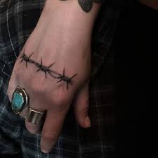 Maybe you would like to learn more about one of these? Barbed Wire Hand Tattoo Tattoogrid Net