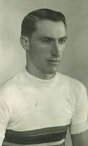 Marcel Kint tijdens het WK in Zürich 1946