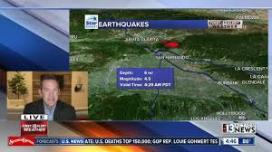 Early Morning Earthquake Breaking News Youtube