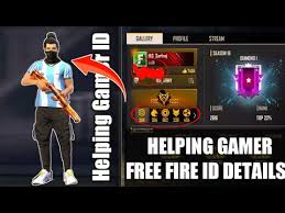 Free fire is the ultimate survival shooter game available on mobile. Helping Gamer Free Fire Id Details Helping Gamer Id Number Sbs Gaming Youtube