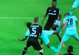 These videos are temporarily unavailable. Video Valentino Lazaro Scorpion Kick Vs Bayer Leverkusen