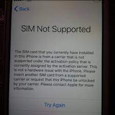 If you can't activate your iphone. Sim Not Valid Not Supported Quick Fix Ultimate Unlockers Co Facebook